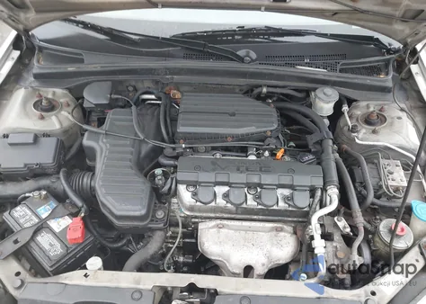 2003 Honda Civic Ex from USA, damaged, VIN 2HGES26773H508788